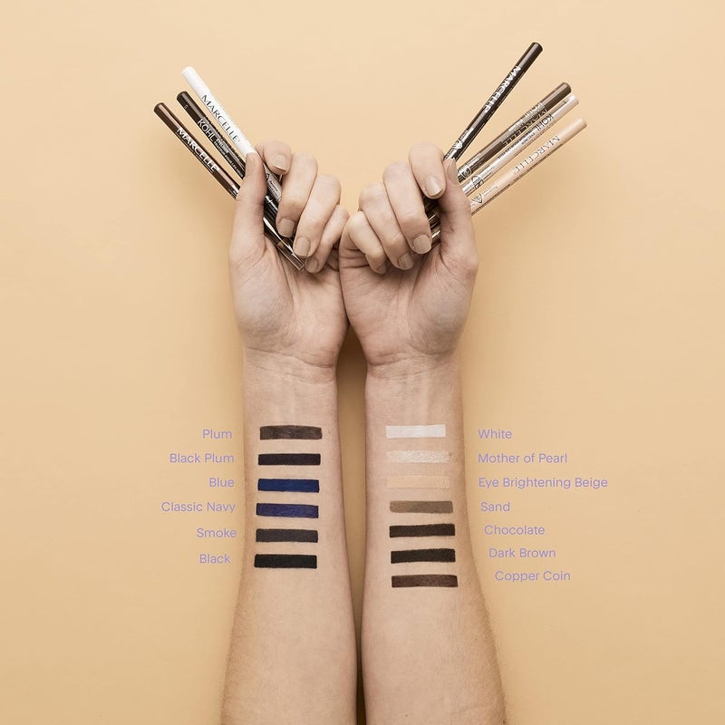 MARCELLE Saffron Kohl Eye Liner - Black Waterproof, Full Coverage, Long Lasting, Enhances Eye Color - Image 4